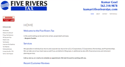 Desktop Screenshot of fiveriverstax.com